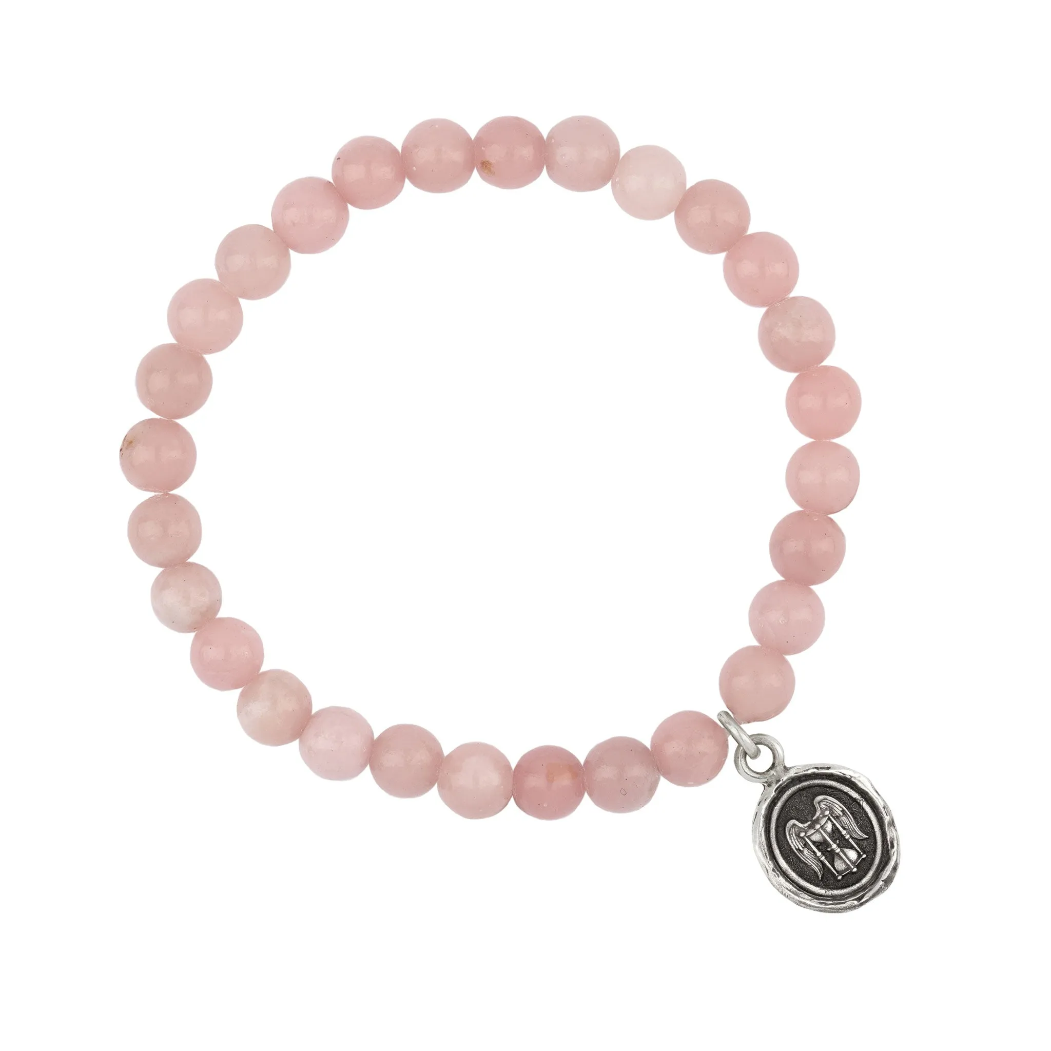 Mindful Appreciation Talisman Stretch Stone Bracelet