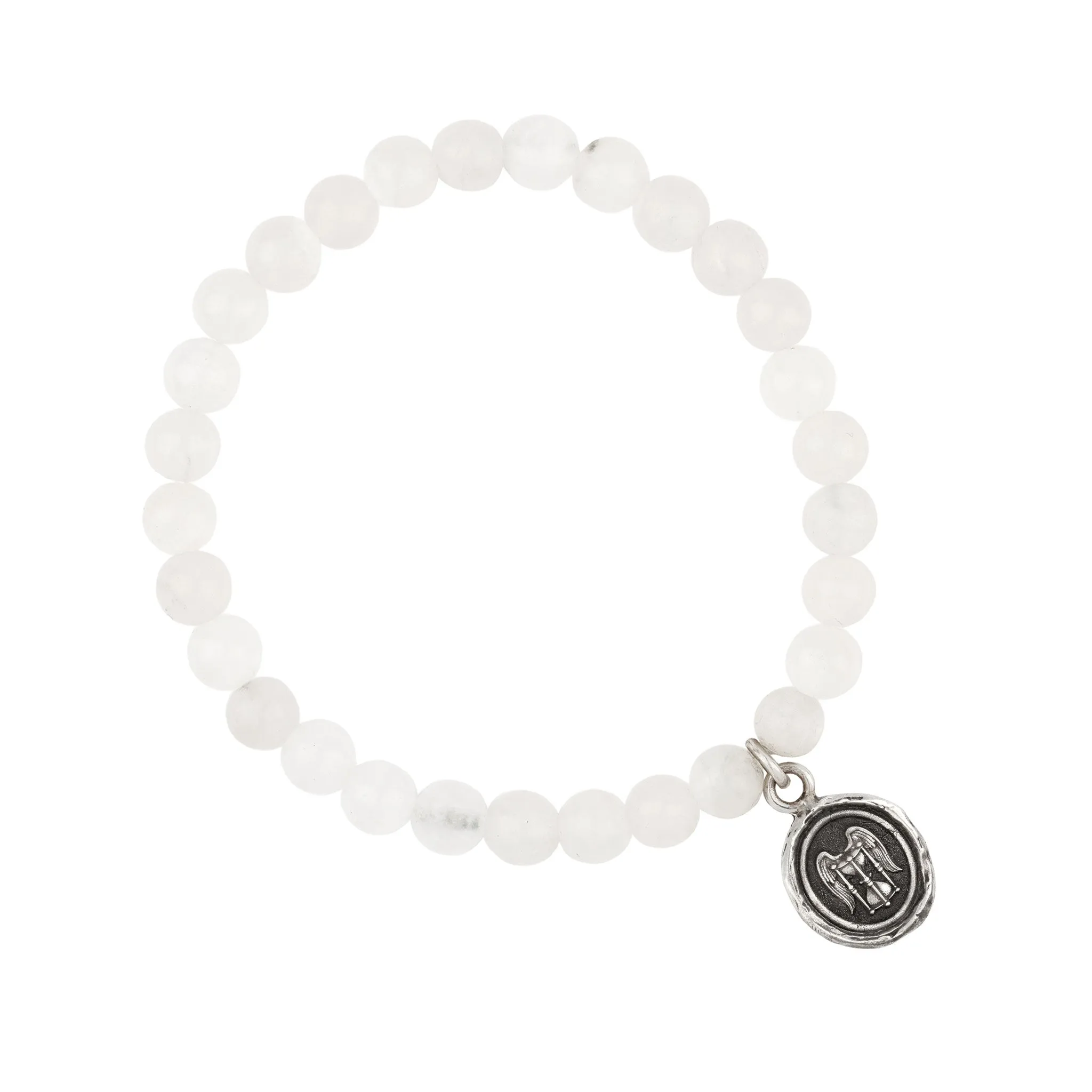 Mindful Appreciation Talisman Stretch Stone Bracelet