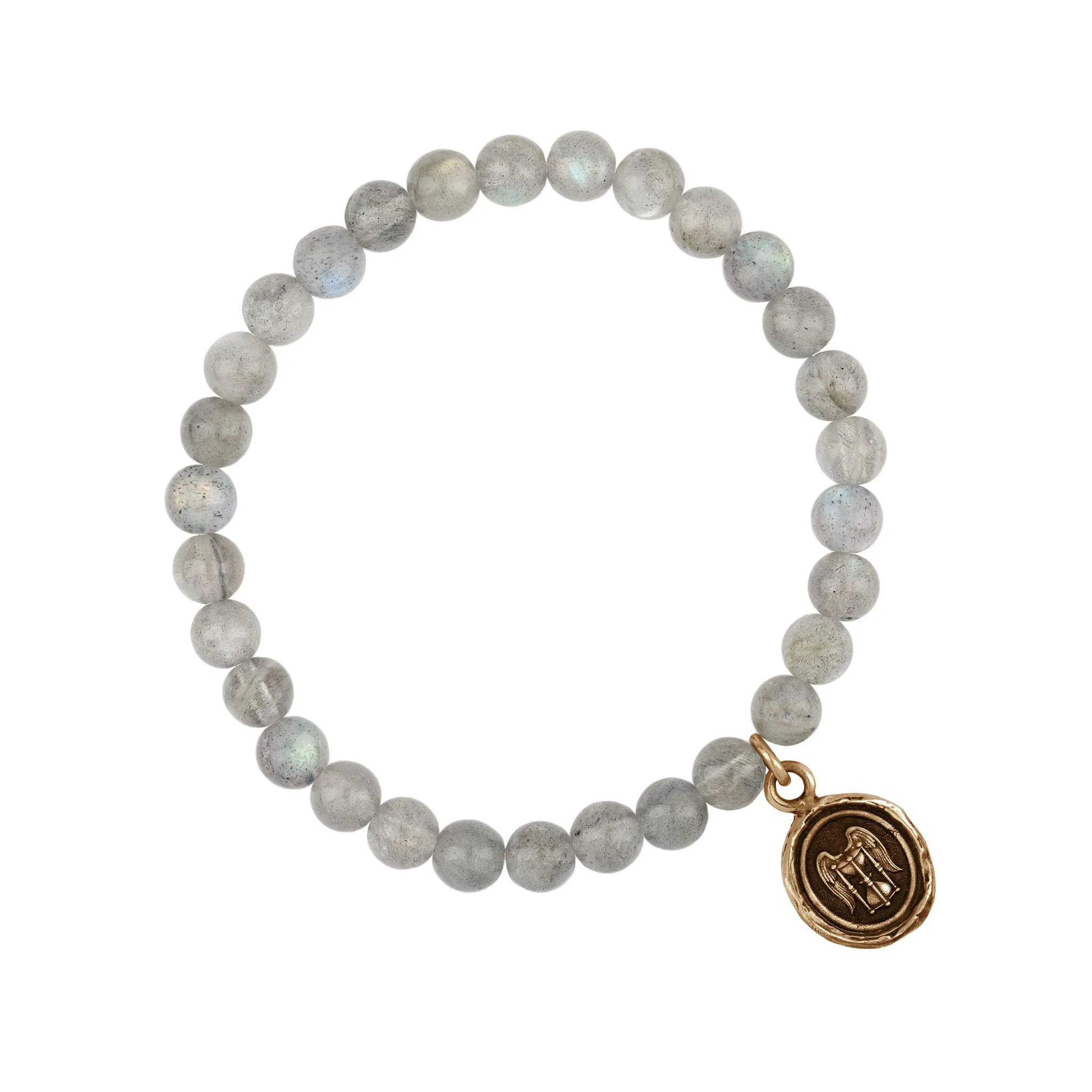 Mindful Appreciation Talisman Stretch Stone Bracelet