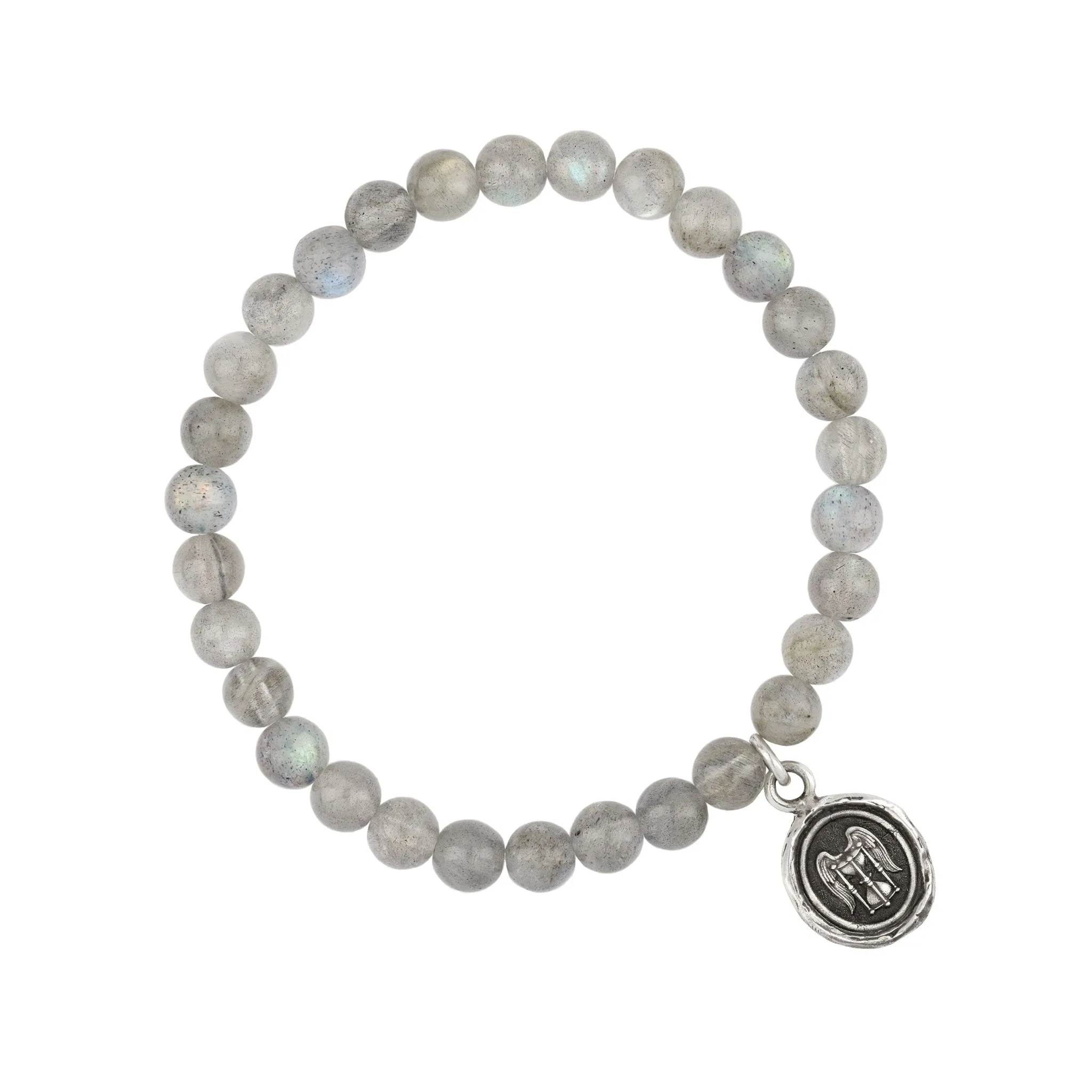 Mindful Appreciation Talisman Stretch Stone Bracelet