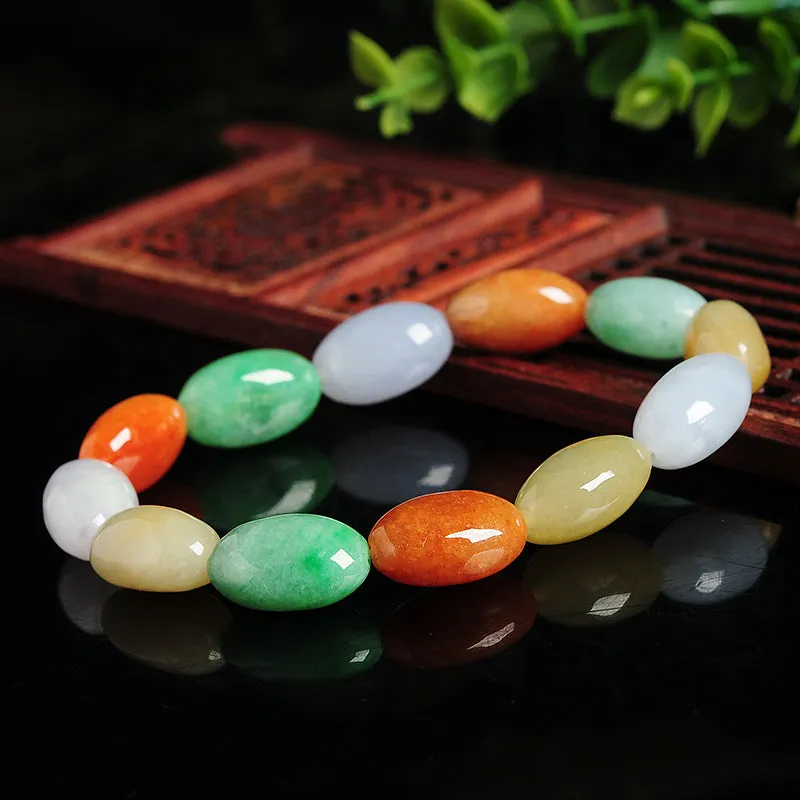 Natural Jade Bracelet Jadeite Bracelet BT49