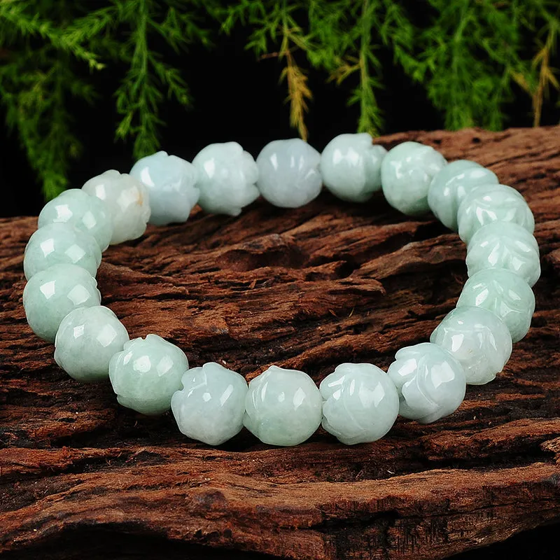 Natural Jade Bracelet Jadeite Bracelet WB2