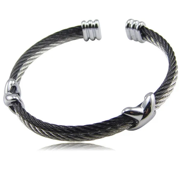 New High Quality Fashion Jewelry Infinite Brand Bracelets Bangles Titanium Steel Brand Gold Bracelets For Women