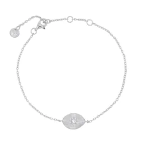 Paige Hammered Star Bracelet | 925 Sterling Silver