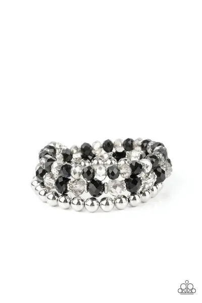 Paparazzi Accessories  - Gimme Gimme #B706 Basket - Silver Bracelet