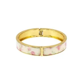 Pink Floral Print Bracelet