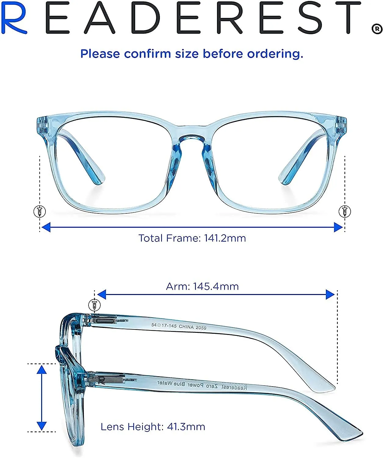 Readerest blue-light-blocking-reading-glasses-light-blue-3-25-magnification