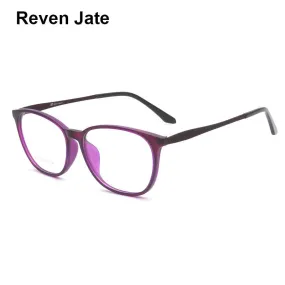 Reven Jate Unisex Full Rim Square Acetate Eyeglasses S1016