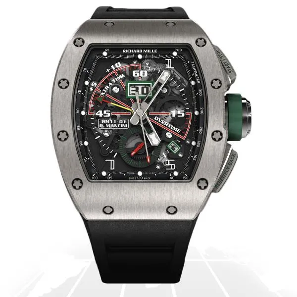 Richard Mille	RM011-01 Roberto Mancini Automatic Flyback Chronograph	RM11-01 AM TI