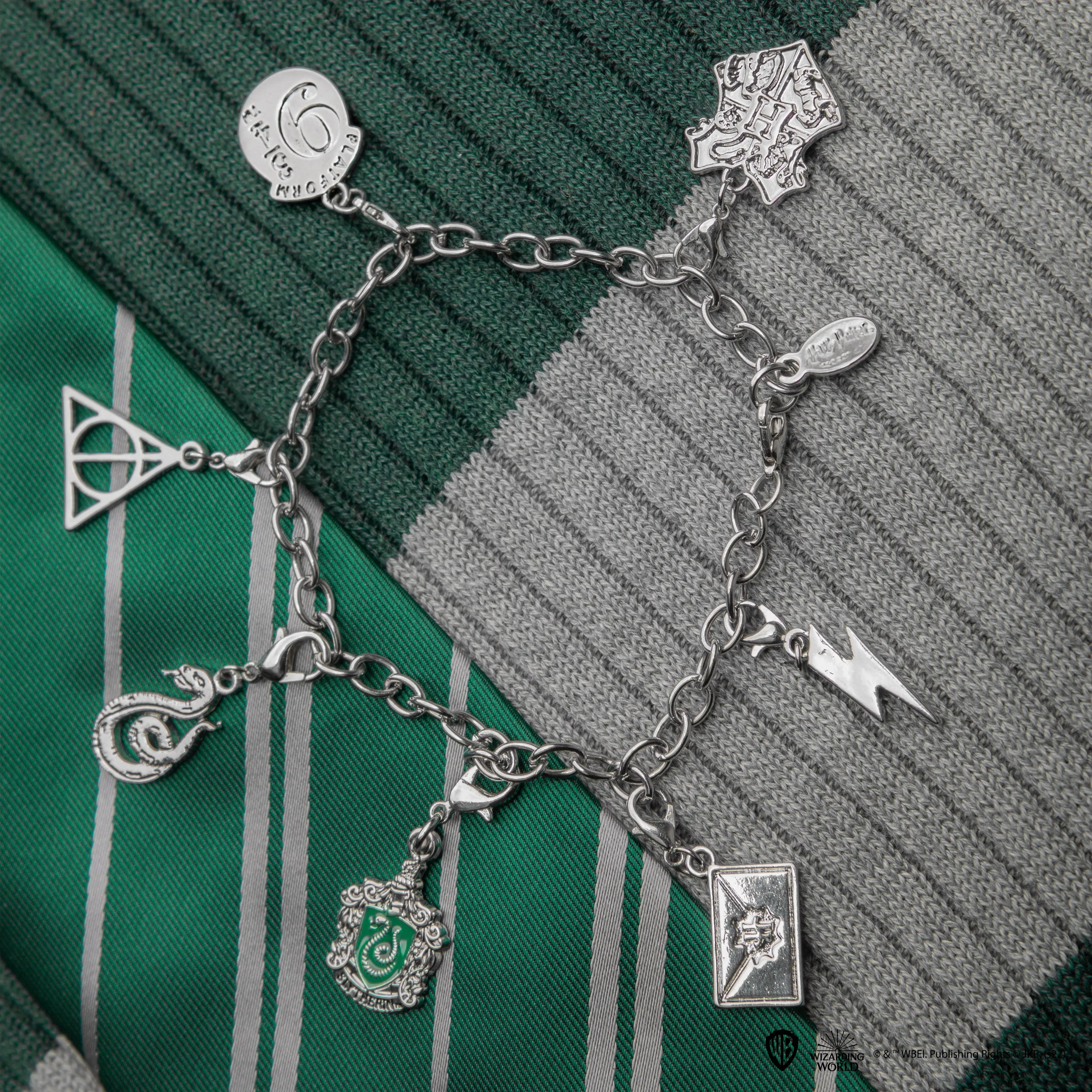 Set of 2 Slytherin Charms