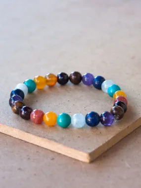 Seven Chakras Mala Bracelet