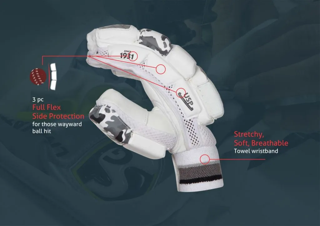 SG KLR Lite Adult Cricket Batting Gloves