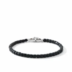 Spiritual Beads Cushion Bracelet with Black Onyx