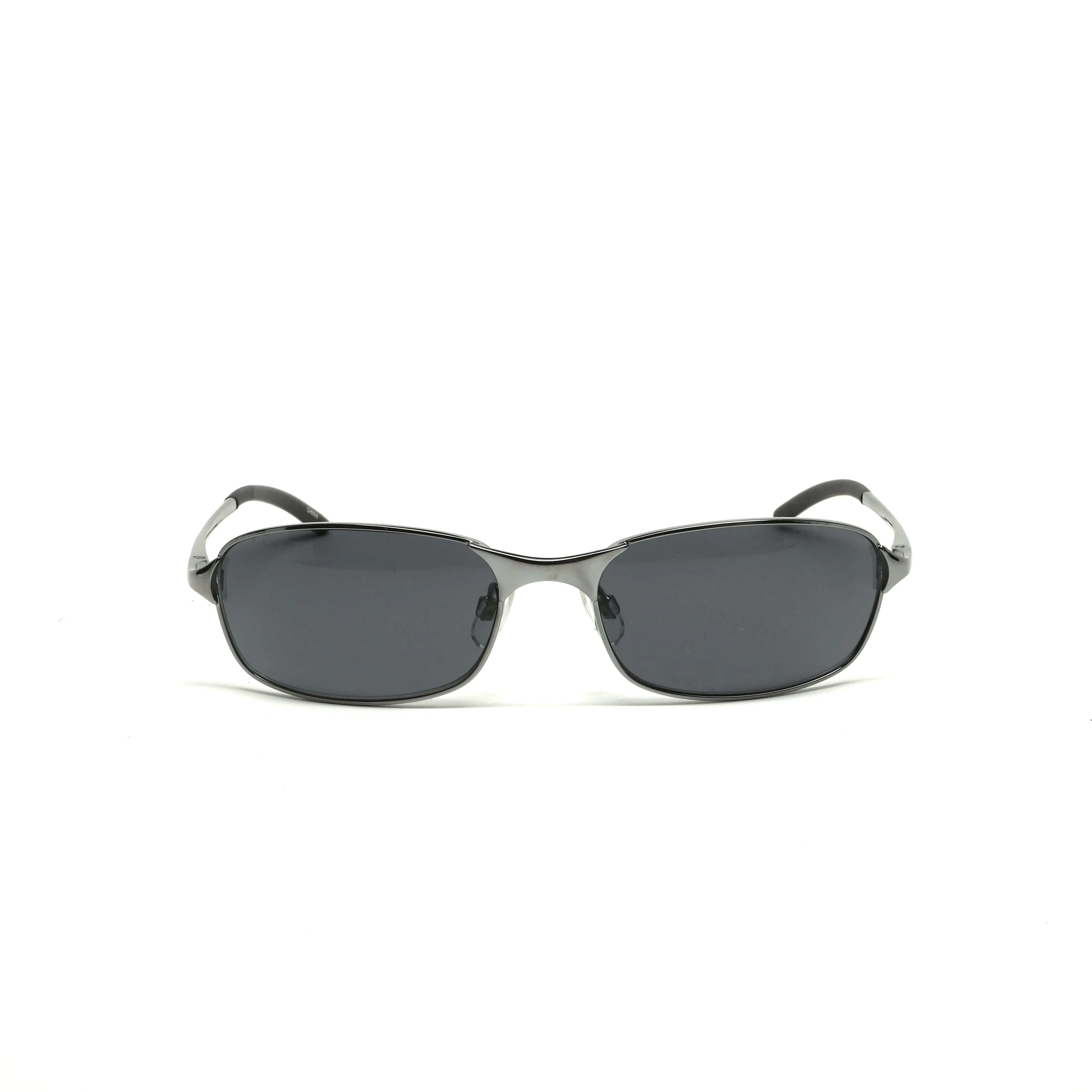 //Style 944// Deluxe Vintage 90s Steel Visor Sunglasses - Grey