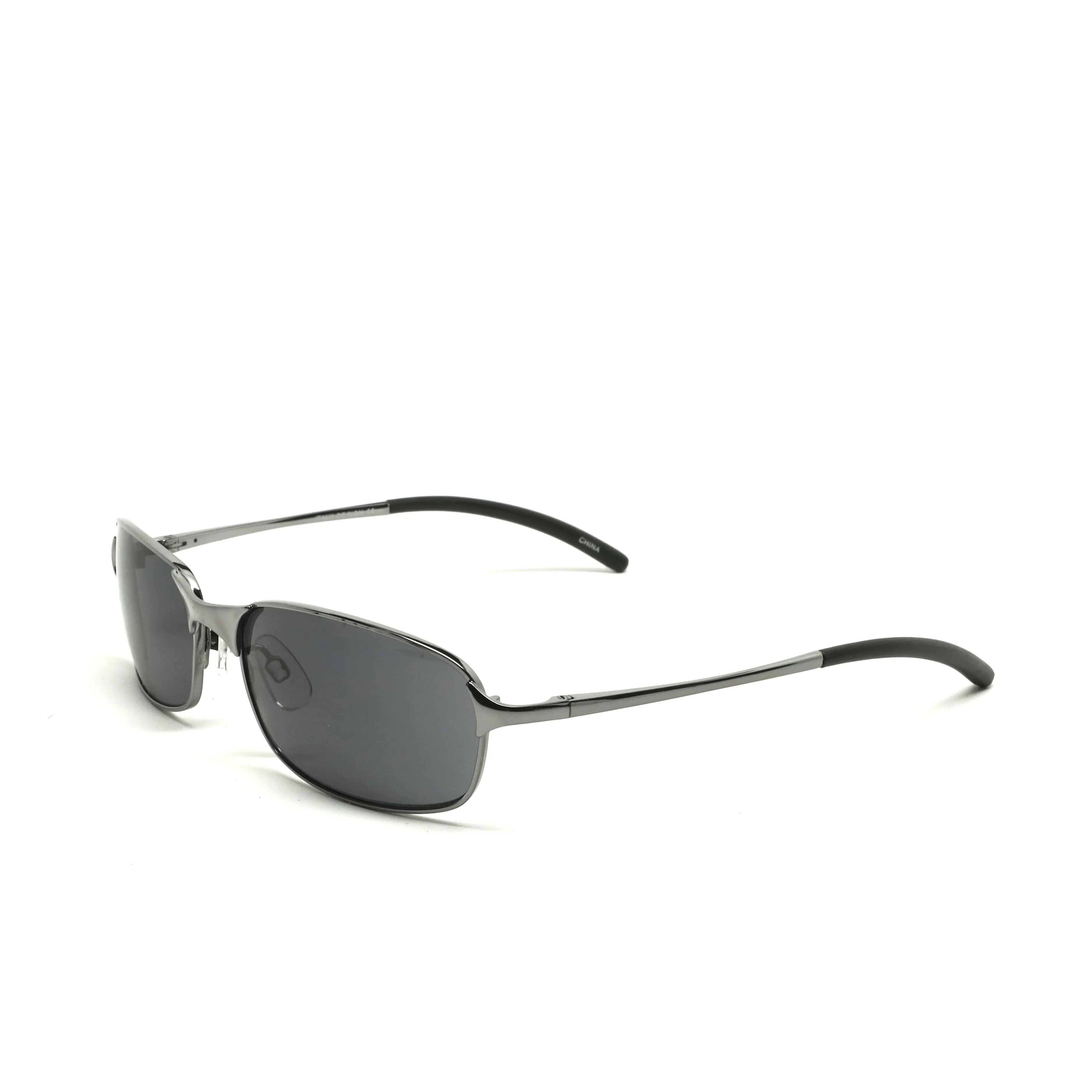 //Style 944// Deluxe Vintage 90s Steel Visor Sunglasses - Grey