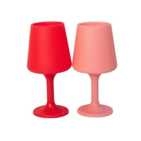 Swepp Cherry & Blush Silicone Wine Glass