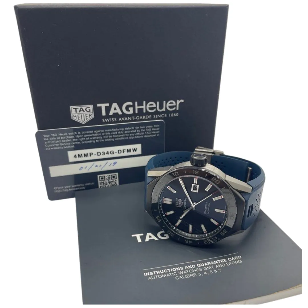 Tag Heuer Connected 45mm Automatic Titanium Watch AWBF2A80