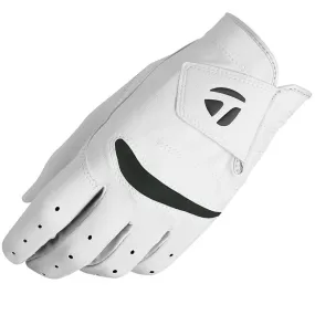 TaylorMade Stratus Soft Leather Golf Glove - White