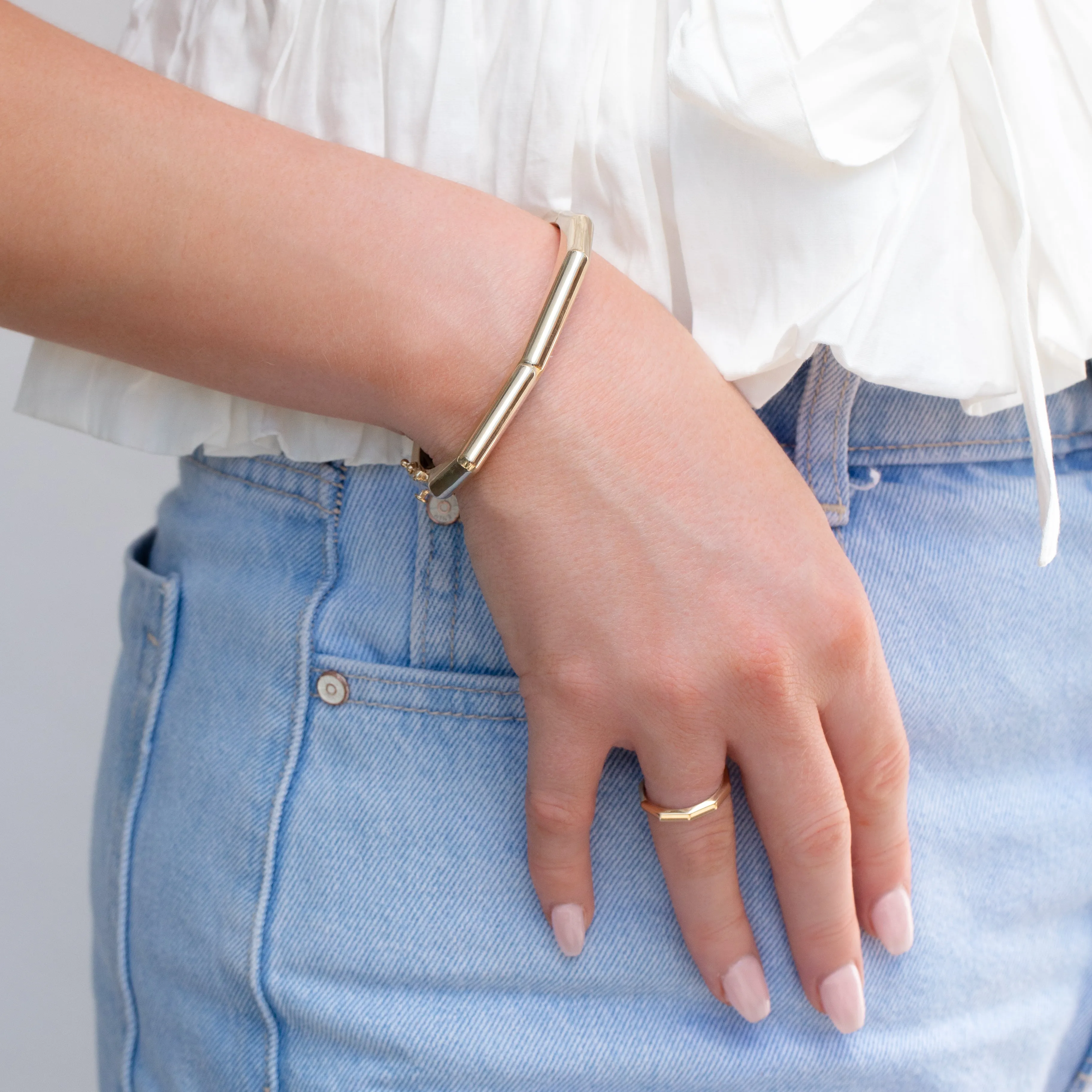 Tenfold Hinge Bangle