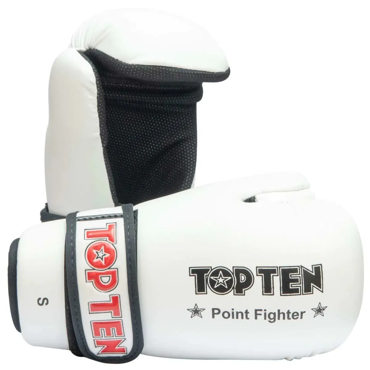 Top Ten Pointfighter Gloves White