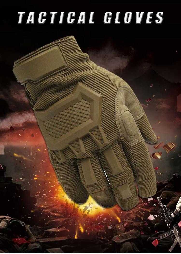 Touch Screen Tactical Gloves Men Army Sports Military Special Forces Full Finger Gloves Antiskid Motocycle Bicycle Gym Gloves