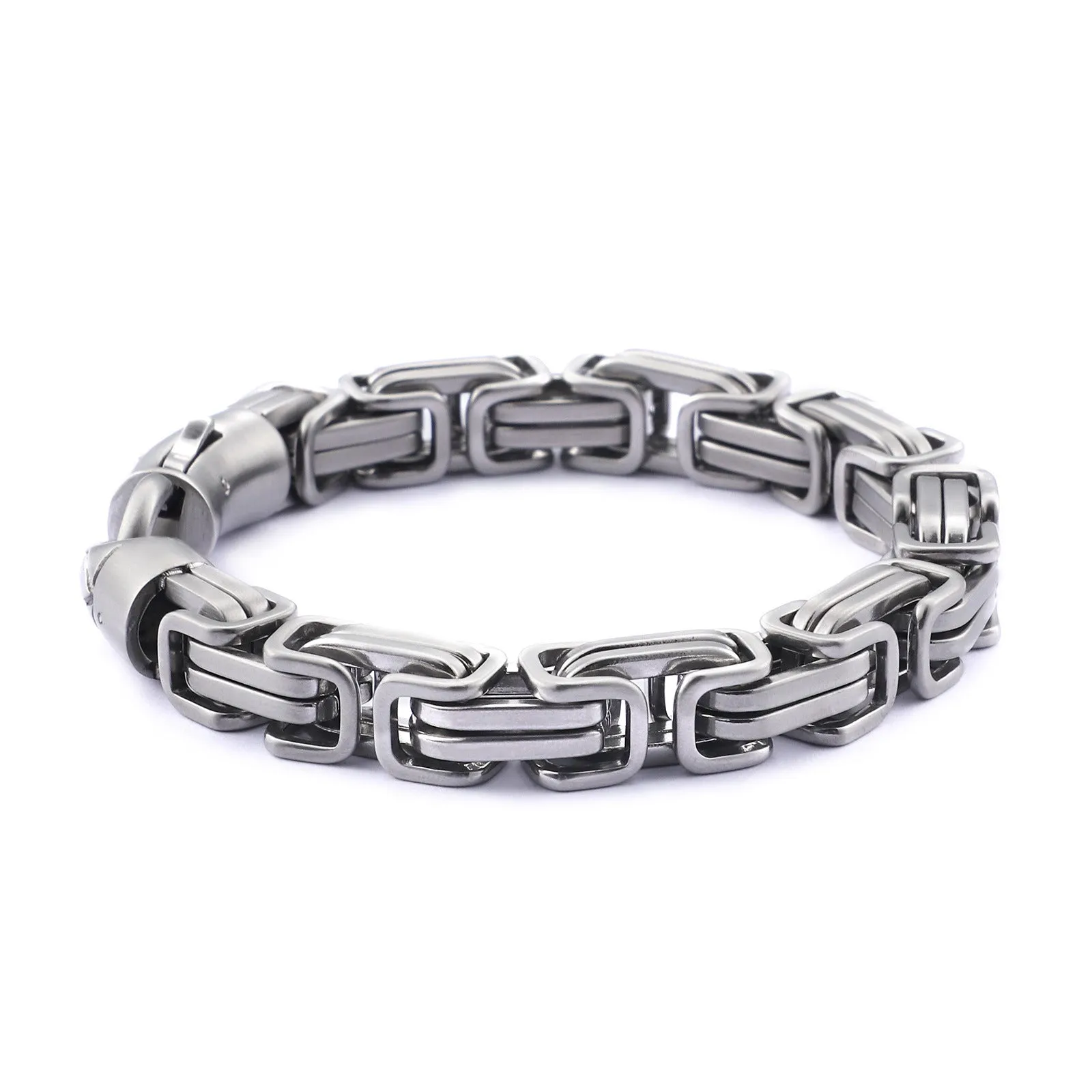 Trendy Men's Titanium Steel Bracelets - Personalized Jewelry Gifts from Europe and America