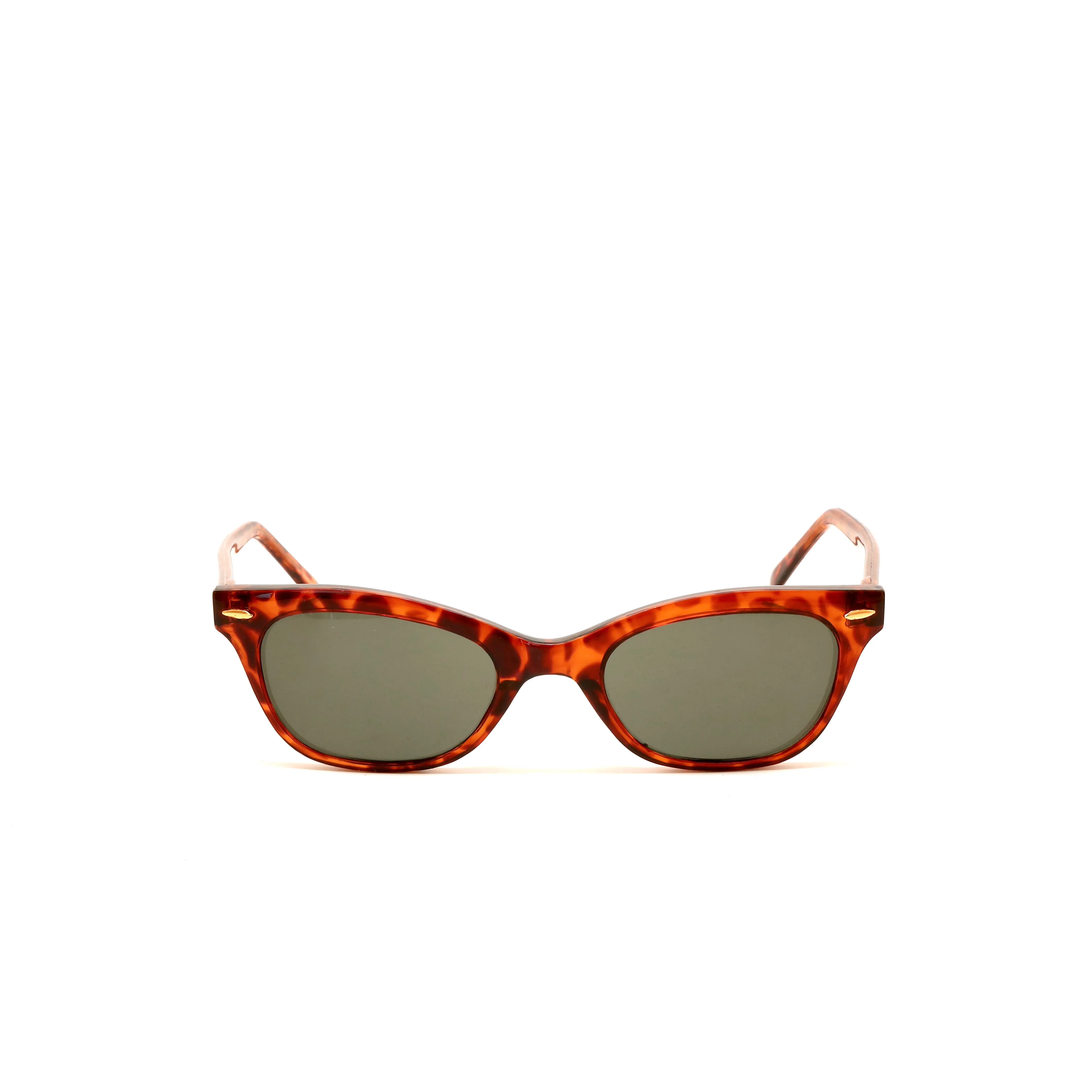 Vintage 90s Hornrimmed Style Wayfarer Sunglasses - Tortoise