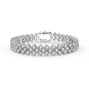 White Gold Plated Bracelet