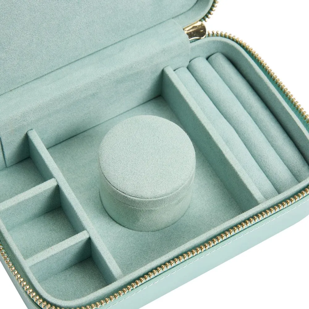 WOLF Sophia Travel Zip Case in Jade