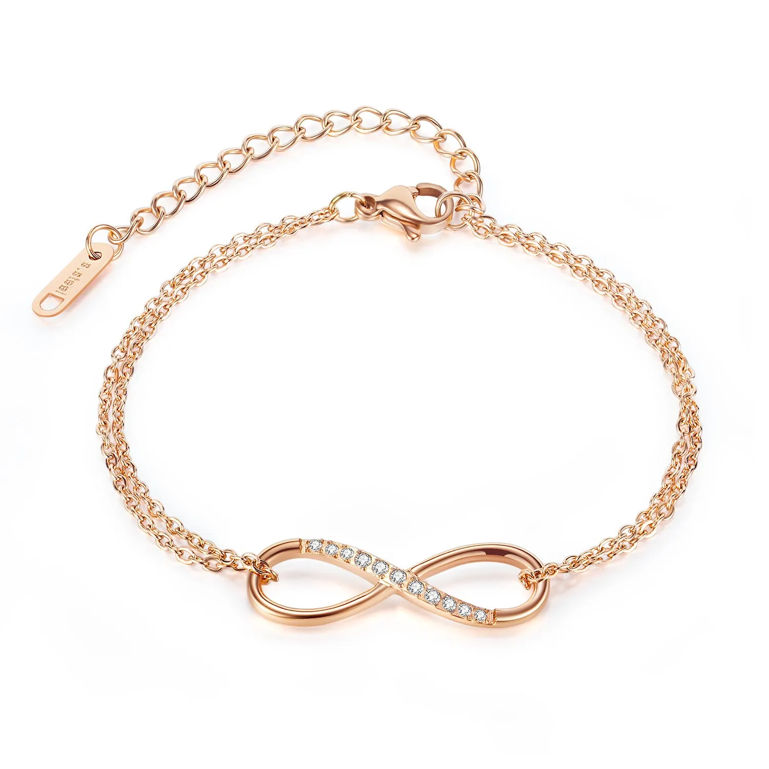 Women's Fashion Blinking Infinity Bracelet