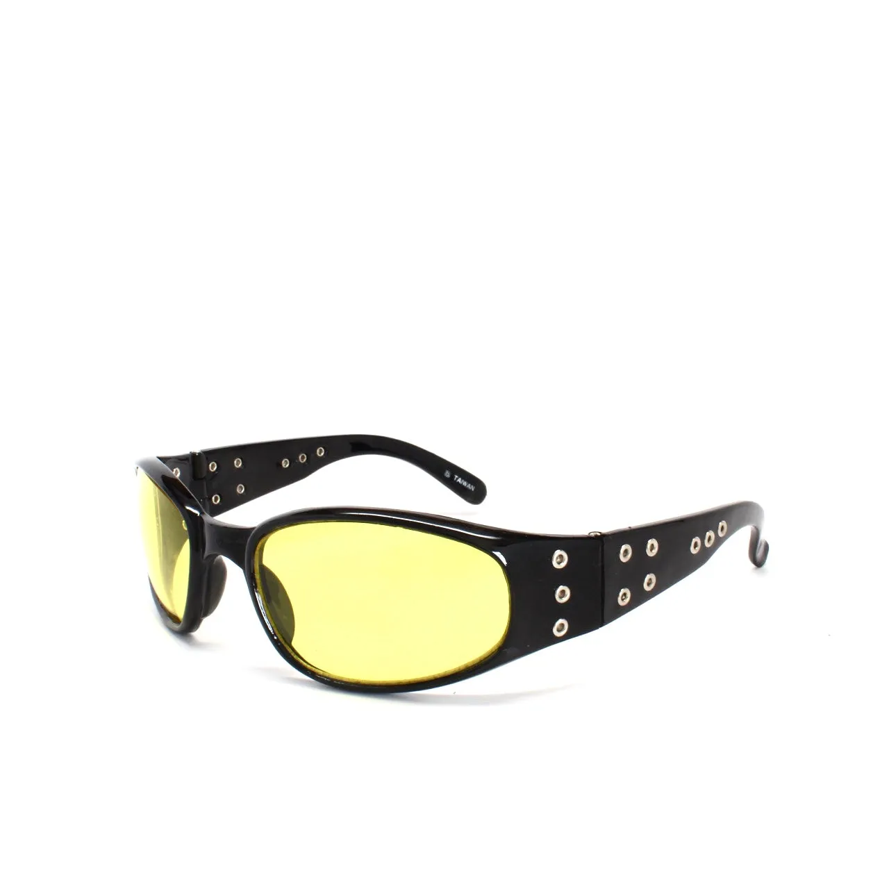 X-Static 2000 Oversized Style Sunglasses - Black Yellow