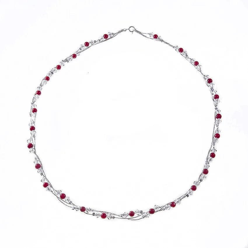 Xuxek Necklace - Coral