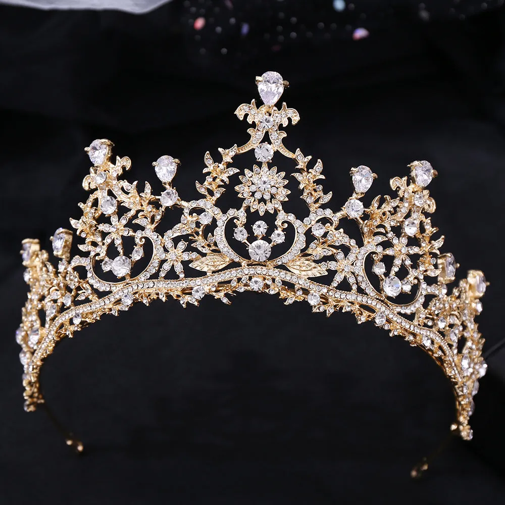 Zircon Crown Wedding Hair Accessories Wedding Dress Accessories Birthday Wedding Headwear